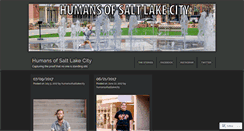 Desktop Screenshot of humansofsaltlakecity.com